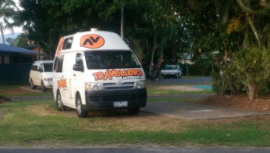 Unser Gefährt von außen