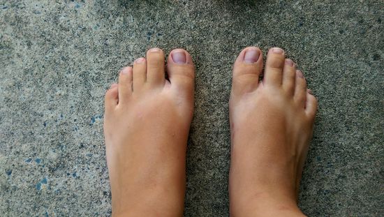 Sieht man etwa das ich öfter mal Flipflops trage ?