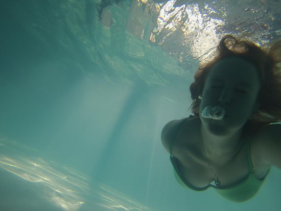 Beim herraus schießen aus der kleinen Torpedo rutsche 