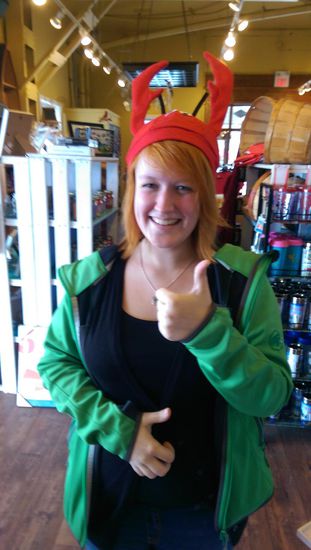 Verrückter Krabbenhut 