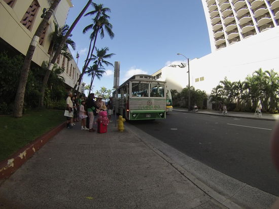 Ein LeaLea Bus - da musste ein Foto gemacht werden 