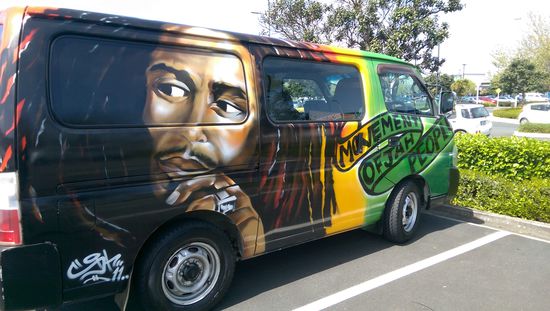 Bobby unser etwas älterer Nissan Campervan  