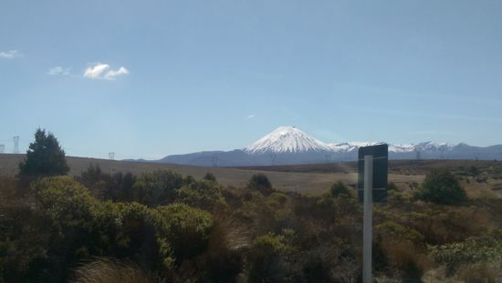 Auf dem Weg nach Lake Taupo