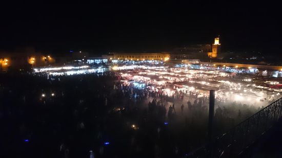 Djemaa el Fna - die Garbuden