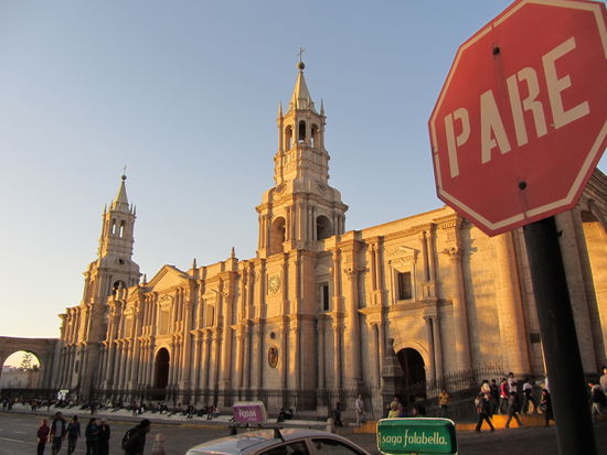 Die Kathedrale von Arequipa