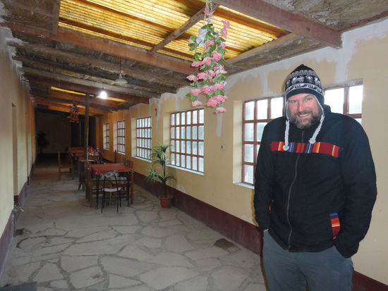 Nicht bloss fürs Fotoalbum, es war wirklich kalt!