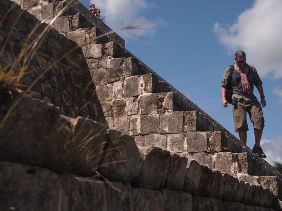 Die paar Stufen.....