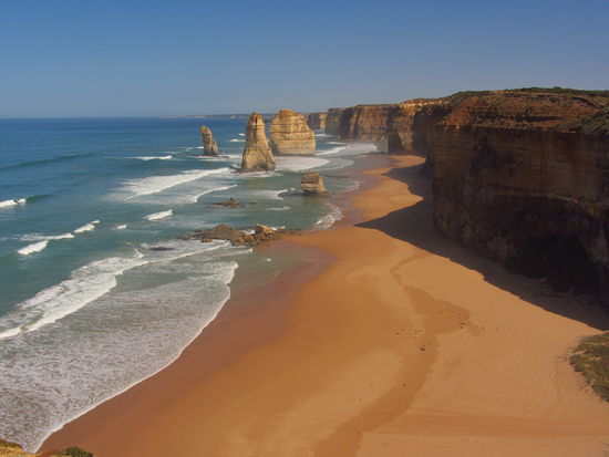 Die 12 Apostel in der Morgensonne