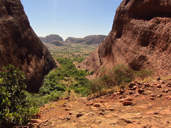 Unterwegs in Kata Tjuta