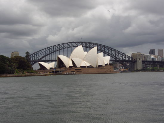 Sydney Opera House und die Harbour Bridge