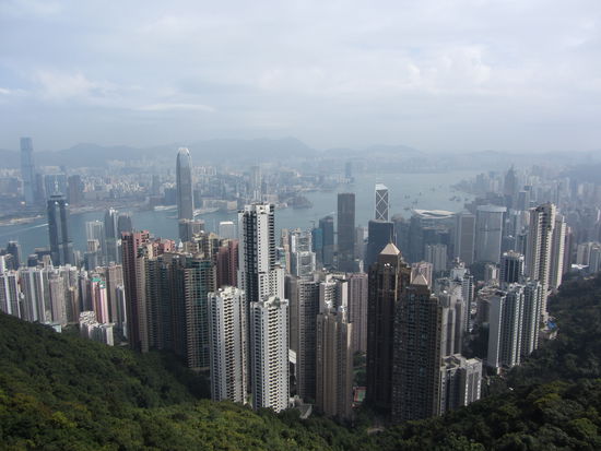 Der Ausblick vom Victoria Peak