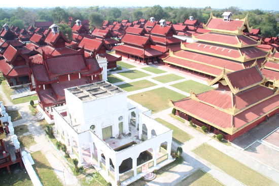 Der Königspalast in Mandalay