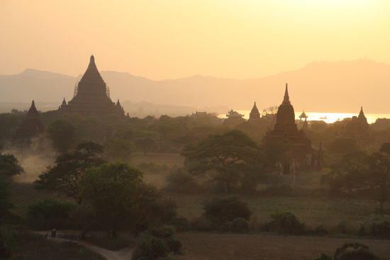 Ein Blick gen Sonnenuntergang