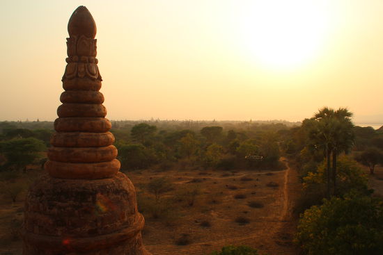 Ein letztes Stimmungsbild aus Bagan