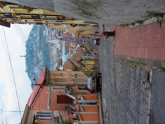 Unser Weg in Richtung Centro Historico