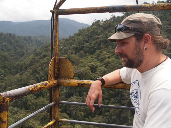 Hm, damit sollen wir also da rüber?!