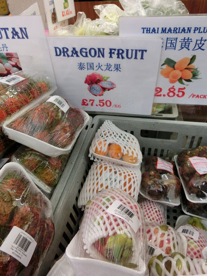 Obst in Chinatown