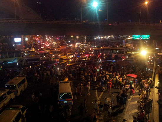 Songram in silom-station