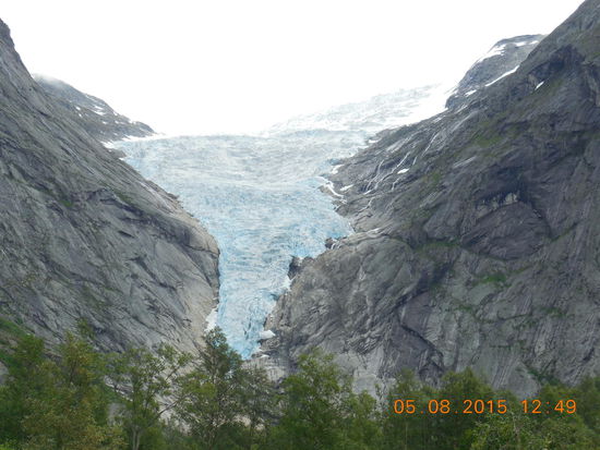 Brigsdahl Gletscher, wegen dem bin ich dahin.