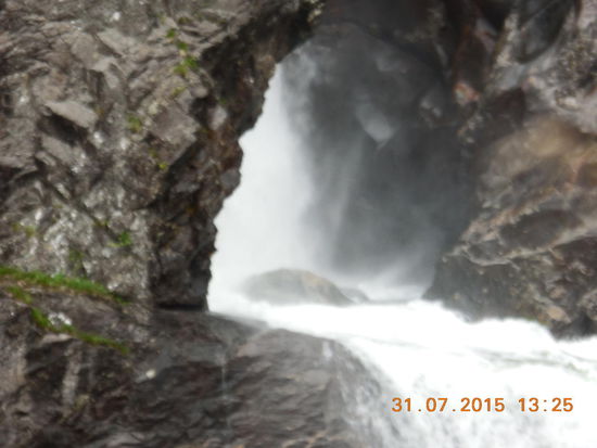 Wasserfall Mänatfossen.