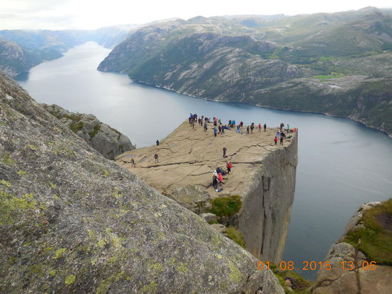 Die Kanzel von Oben.