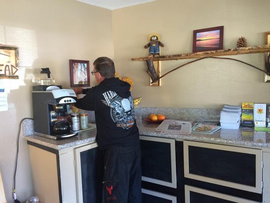 Frühstücksbüffet! 