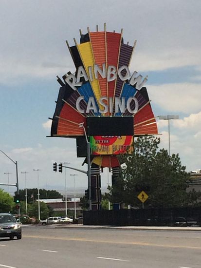 Der letzte Ort in Nevada,
Natürlich mit Casinos!