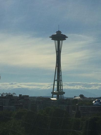 Erster Blick aus dem Hotelzimmer