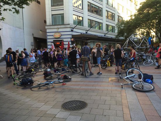 Treffen zur Donnerstag velotour