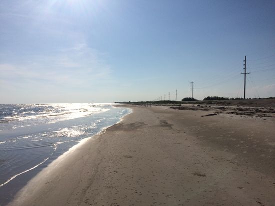 So viel Strand und kein Hotel!