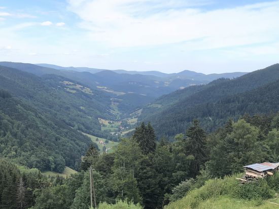 Endlich wieder Hügel