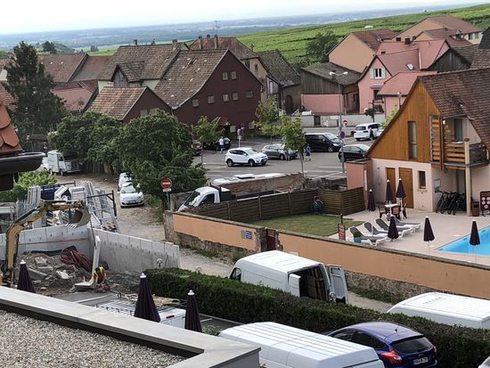 Guten Morgen Idylle! Baulärm