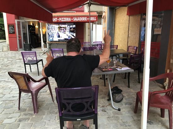 Public viewing in Frankreich