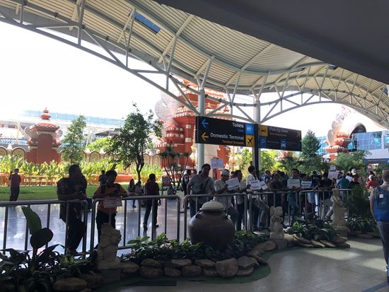 Angekommen in Denpasar