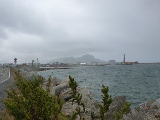 Sturm in Andenes erlaubt kein "whale watching"