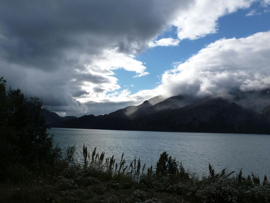 Die Regenwolken habe ich hinter mir gelassen