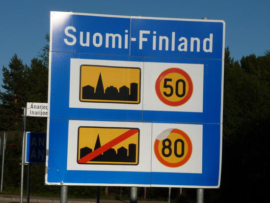 Tschüss wunderbares Norwegen. Ich  komme auf jedenfall einmal zurück.
Willkommen Finnland