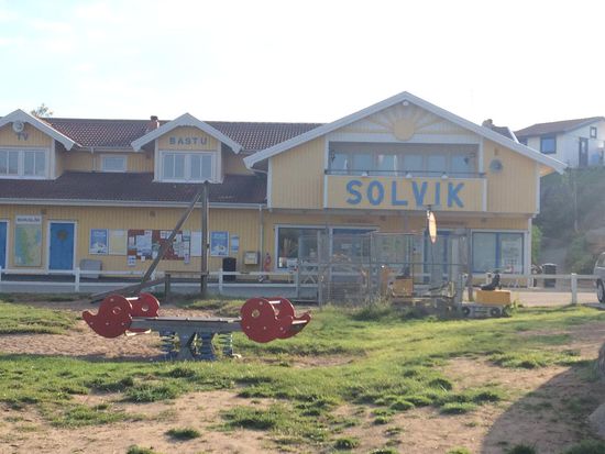 Der schöne Campingplatz "First Camp" in Kungshamn