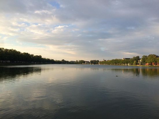 Der schöne See in Schwerin
