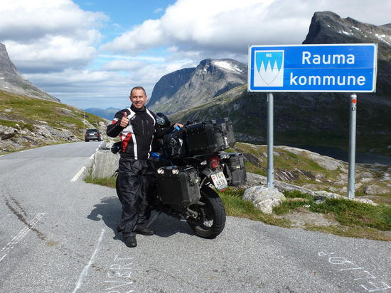 Auf dem Trollstigen