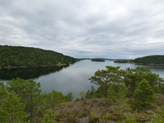 nach Kristiansund Richtung Trondheim über die vielen Inseln