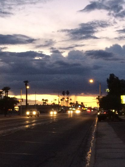 Abendstimmung in Blythe