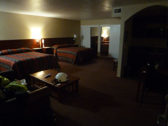 Unsere Unterkunft in Bakersfield