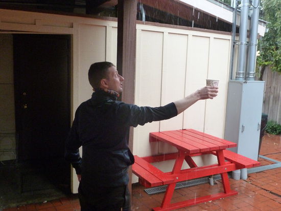 Regnet es wirklich so fest??