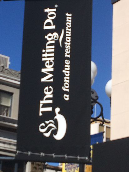 Auch in San Diego könnte man Fondue essen... 