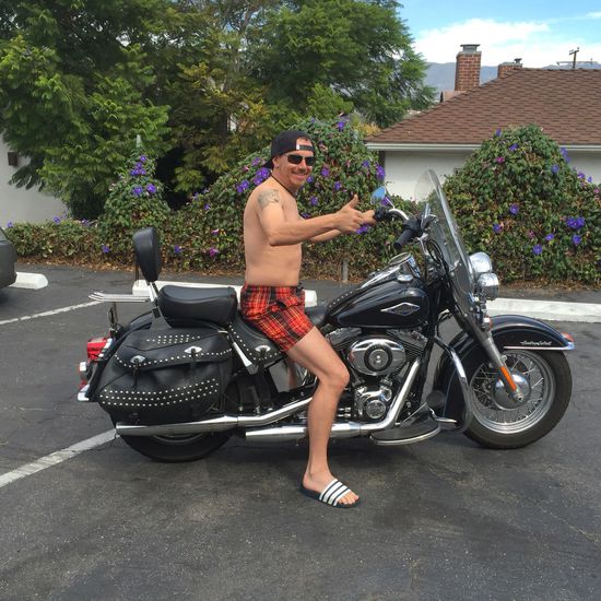 Das passende Harley-Outfit in Californien
