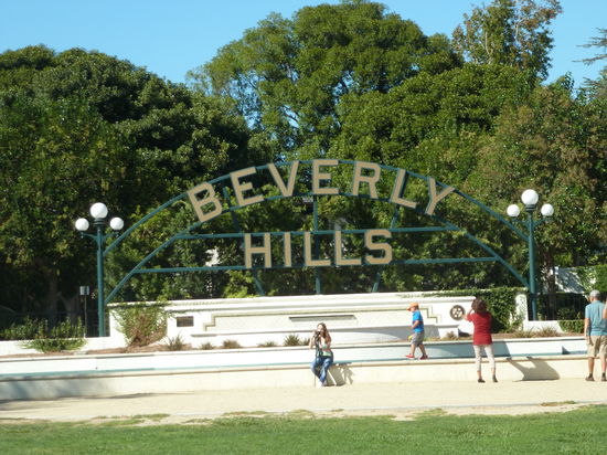 Auch Beverly Hills darf bei der Tour natürlich nicht fehlen