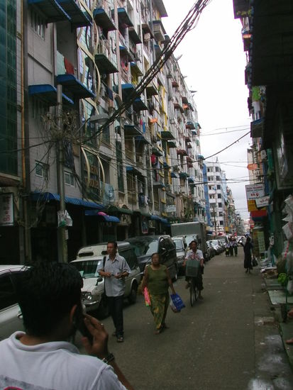Ich bin umgezogen, nach China Town.