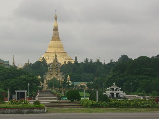 Das Wahrzeichen von Rangon, Myanmar.