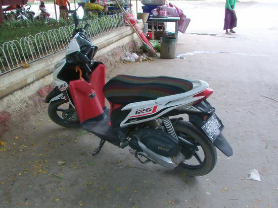 Ein chinesischer Nachbau von Honda